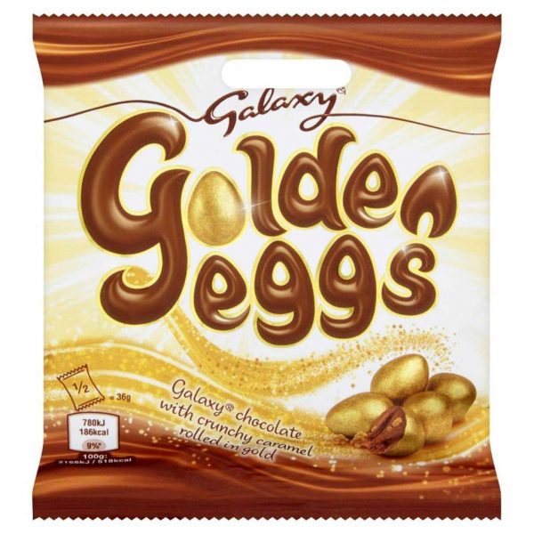 buy galaxy golden eggs milk chocolate crunchy caramel easter treat 22 x 72g bags 5f1ac826049f0