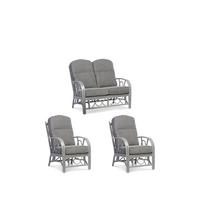 buy grey bali conservatory suite sofa two chairs 5f1d17df9ded6