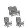 buy grey bali conservatory suite sofa two chairs 5f1d17e736c73