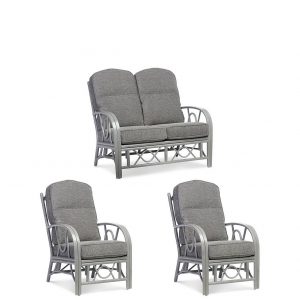 buy grey bali conservatory suite sofa two chairs 5f1d17e736c73