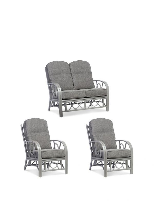 buy grey bali conservatory suite sofa two chairs 5f1d17e736c73