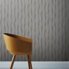 buy grey metallic wave wallpaper 5f17d7f05b1d4