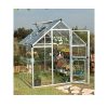 buy harmony 6 x 6ft greenhouse silver 5f210ce9f352a
