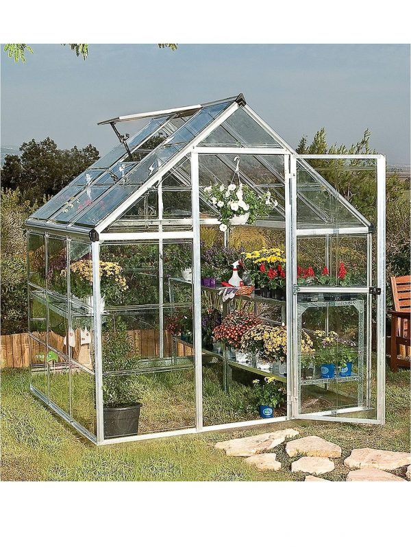 buy harmony 6 x 6ft greenhouse silver 5f210cefa538c