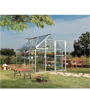 buy harmony 6 x 8ft greenhouse silver 5f17d1ac36072