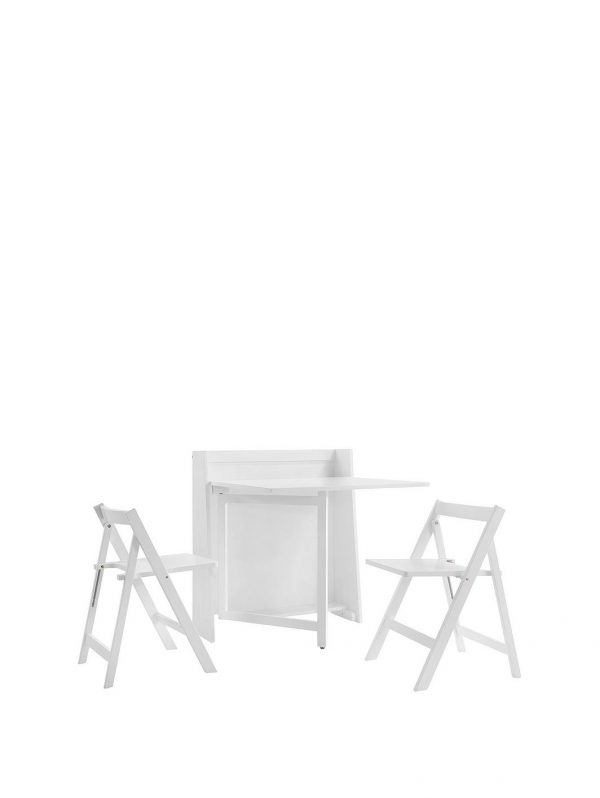 buy helsinki ready assembled space saver dining table 2 chairs 5f1a68c71f16d