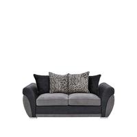 buy hilton fabric and faux leather scatter back sofa bed 5f19144e6f19a