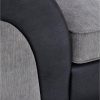 buy hilton fabric and faux leather scatter back sofa bed 5f191456571e9