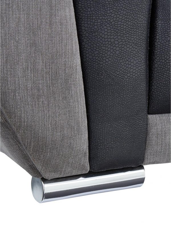 buy hilton fabric and faux leather scatter back sofa bed 5f1914575c0ba
