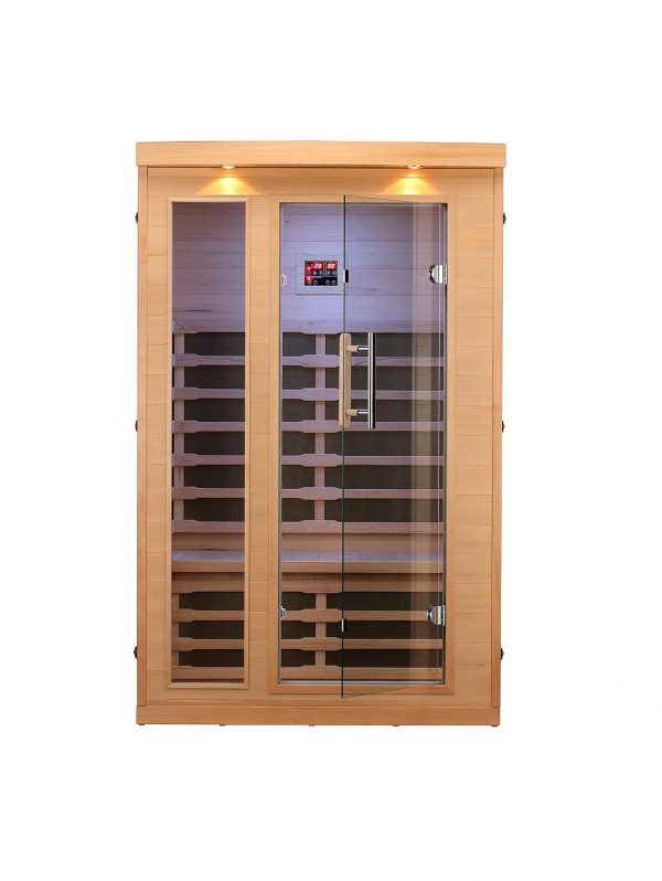 buy huron far infrared 2 person sauna 5f1926e010ce1