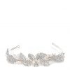 buy jon richard leah crystal pave leaf and pearl tiara 5f186ca390ffc