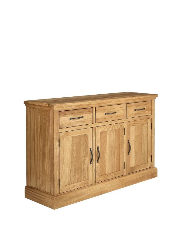 buy kingston 100 solid wood ready assembled large sideboard 5f1a690284ab7