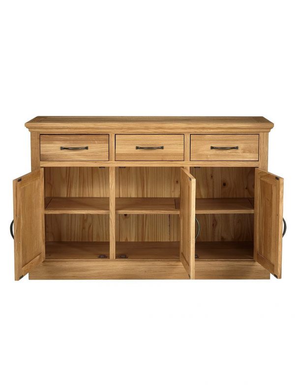 buy kingston 100 solid wood ready assembled large sideboard 5f1a6903bb17e