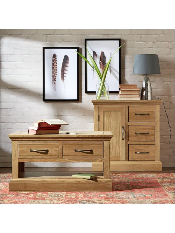 buy kingston 100 solid wood ready assembled large sideboard 5f1a6905b08f0