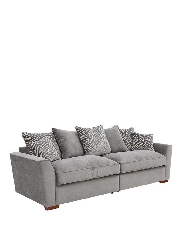 buy kingston fabric 4 seater scatter back sofa 5f1a68f38cfab