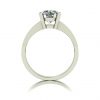 buy lady lynsey 9ct gold 2 25ct total round brilliant moissanite solitaire ring with stone set shoulders 5f198ef4c7ec5