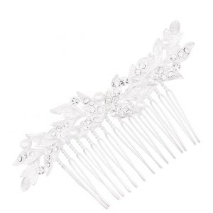 buy lexie small leaf pearl comb 5f22f8ecae04e