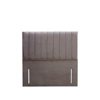 buy liberty velvet divan headboard grey 5f1fa43c2df78
