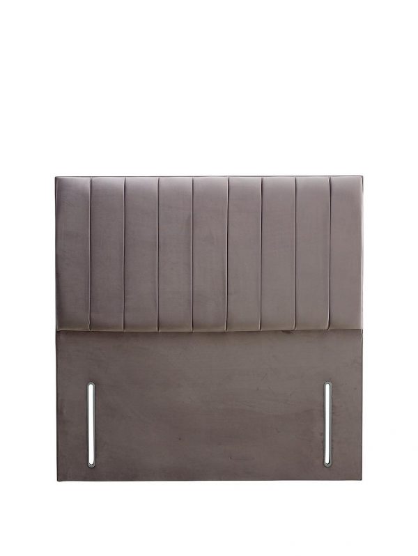 buy liberty velvet divan headboard grey 5f1fa44631a4d