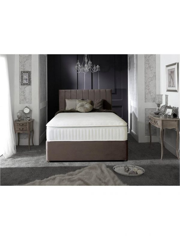 buy liberty velvet divan headboard grey 5f1fa4474f0bb