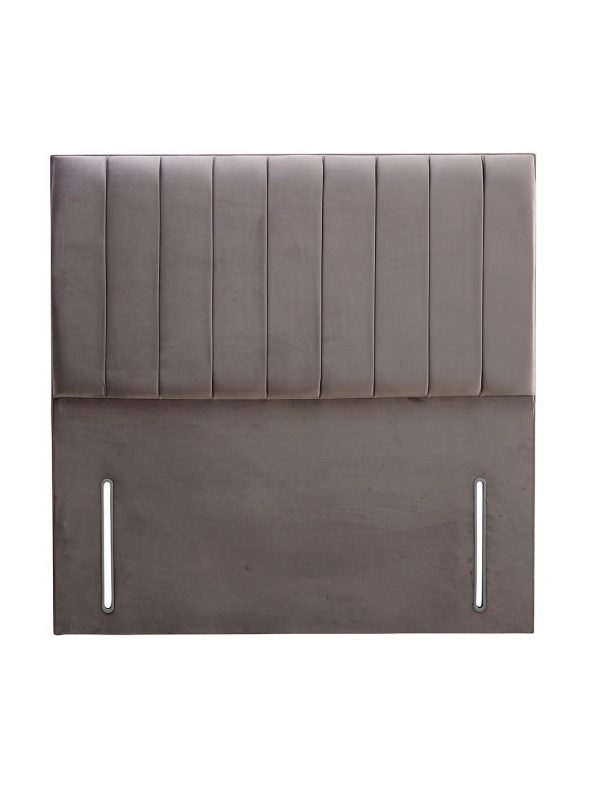 buy liberty velvet divan headboard grey 5f1fa449c3260
