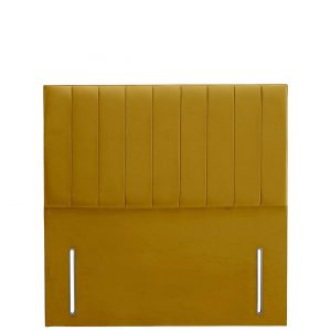 buy liberty velvet divan headboard ochre 5f190d57e8fc6