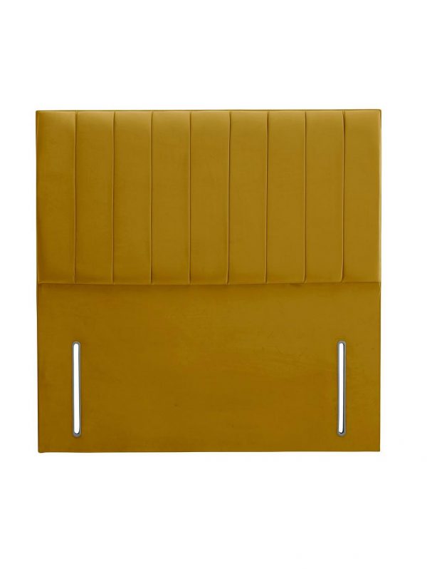 buy liberty velvet divan headboard ochre 5f190d61adb69