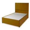 buy liberty velvet divan headboard ochre 5f190d644af81
