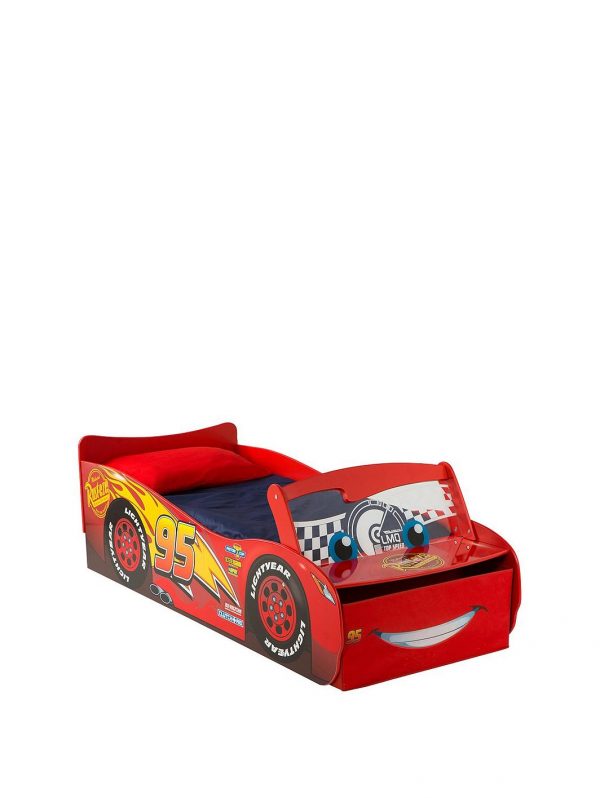 buy lightning mcqueen toddler bed with light up windscreen by hellohome 5f1a591b642ef