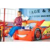 buy lightning mcqueen toddler bed with light up windscreen by hellohome 5f1a59224ca40