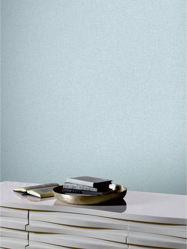 buy linen texture wallpaper vintage blue 5f1a7a74dfe09