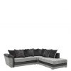 buy manhattan fabric and faux snakeskin right hand single arm scatter back corner chaise sofa 5f1a6837381f6