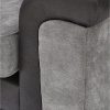 buy manhattan fabric and faux snakeskin right hand single arm scatter back corner chaise sofa 5f1a684086e99