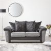 buy manhattan fabric and faux snakeskin scatter back sofa bed 5f19143b557ff