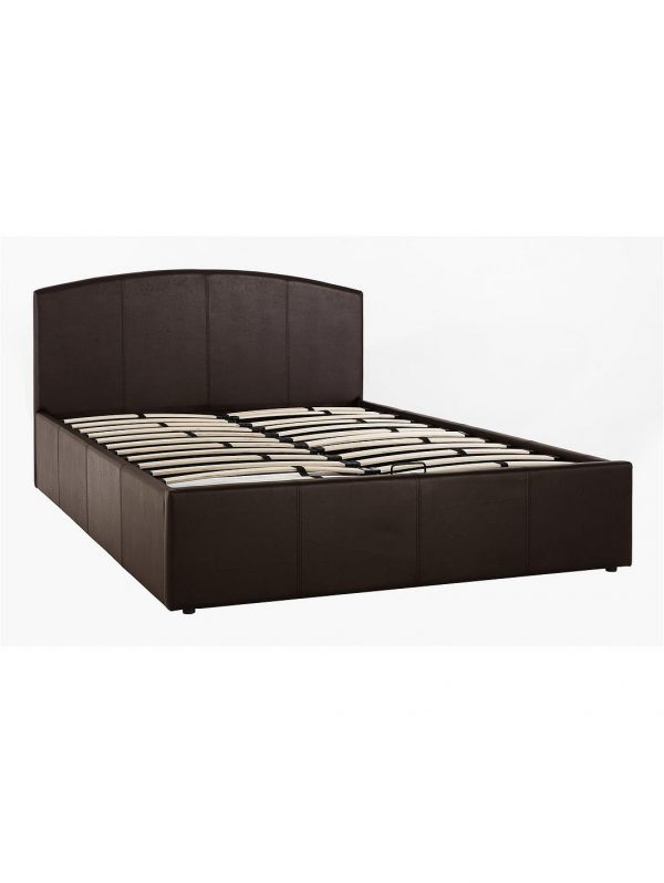 buy marston faux leather lift up storage bed with mattress options buy and save 5f1e4d143fdd9
