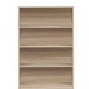 buy metro 3 piece storage bookcase package oak effect 5f17c3a28c739