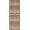 buy metro 3 piece storage bookcase package oak effect 5f17c3a3a4b07