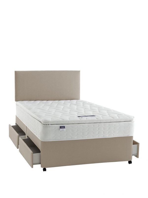 buy miracoil 3 pippa ultimate pillowtop divan bed with storage options 5f2394c674760