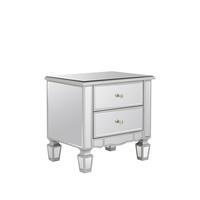 buy mirage 2 drawer mirrored bedside chest 5f190a83adea8