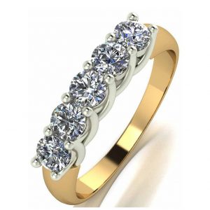 buy moissanite 18ct gold 1ct total eternity ring 5f1d82dc4d3a2