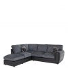 buy monico left hand single arm standard back corner chaise sofa footstool 5f1a6914e3255