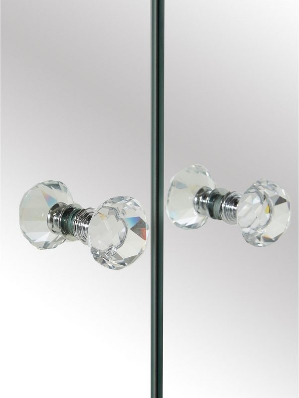 buy new bellagio mirrored 3 door 3 drawer wardrobe white mirrors grey mirrors 5f190899a5b41