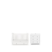 buy nostalgia sleigh cot bed dresser white 5f17bb8448288
