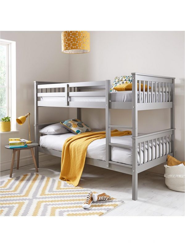 buy novara bunk bed grey 5f190723e9bdc