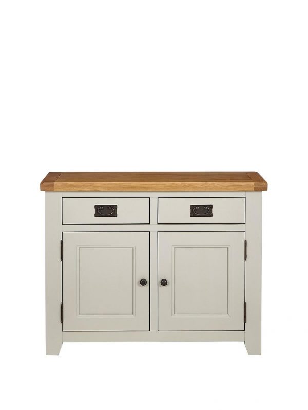 buy oakland painted 100 solid wood ready assembled compact sideboard 5f1a693bbbfa1
