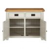 buy oakland painted 100 solid wood ready assembled compact sideboard 5f1a693e09b4b