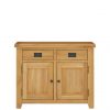 buy oakland ready assembled 100 solid wood compact sideboard 5f1a694b1db9c