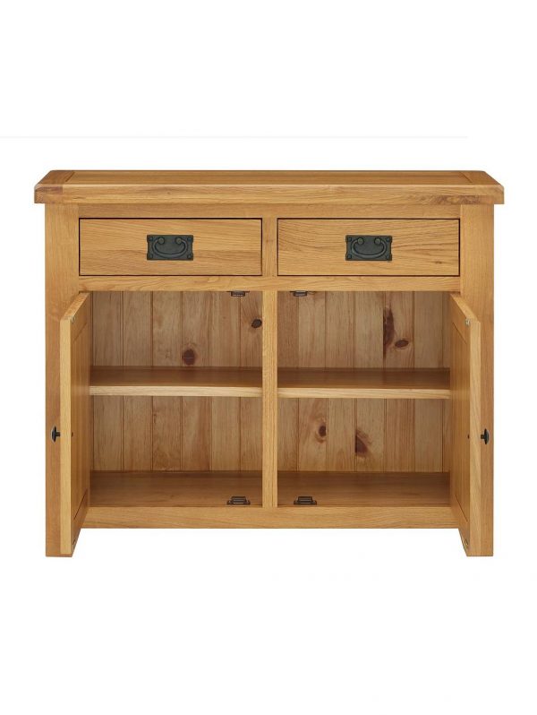 buy oakland ready assembled 100 solid wood compact sideboard 5f1a694d4daeb