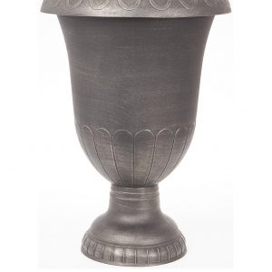 buy pair brushed champagne urn planters 57cm 23 tall 5f17d5004fb4f