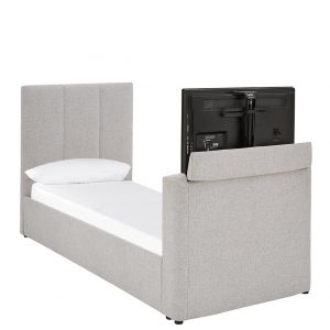 buy parker fabric manual tv bed fits up to 32 inch tv 5f1a586a8ae8a